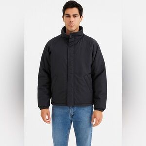 WYM Men’s Black and Grey Reversible Jacket